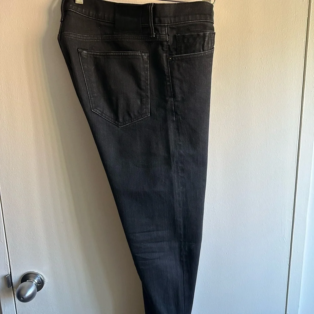 Tom Ford Black Skinny Waxed Denim